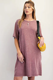 EASEL Rhinestone Tunic Dress on Simply Obsessed
