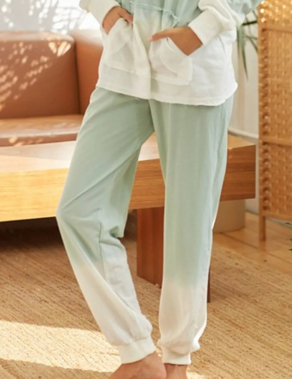 BiBi Deep Dye Knit Pants on Simply Obsessed