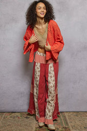 POL Open Front Cardigan with Crochet Patterns on Simply Obsessed