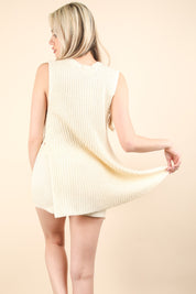 VERY J Knit Sweater Comfy Top & Shorts Set on Simply Obsessed
