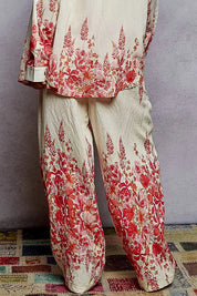POL Floral Printed Woven Wide Leg Drawstring Pants on Simply Obsessed
