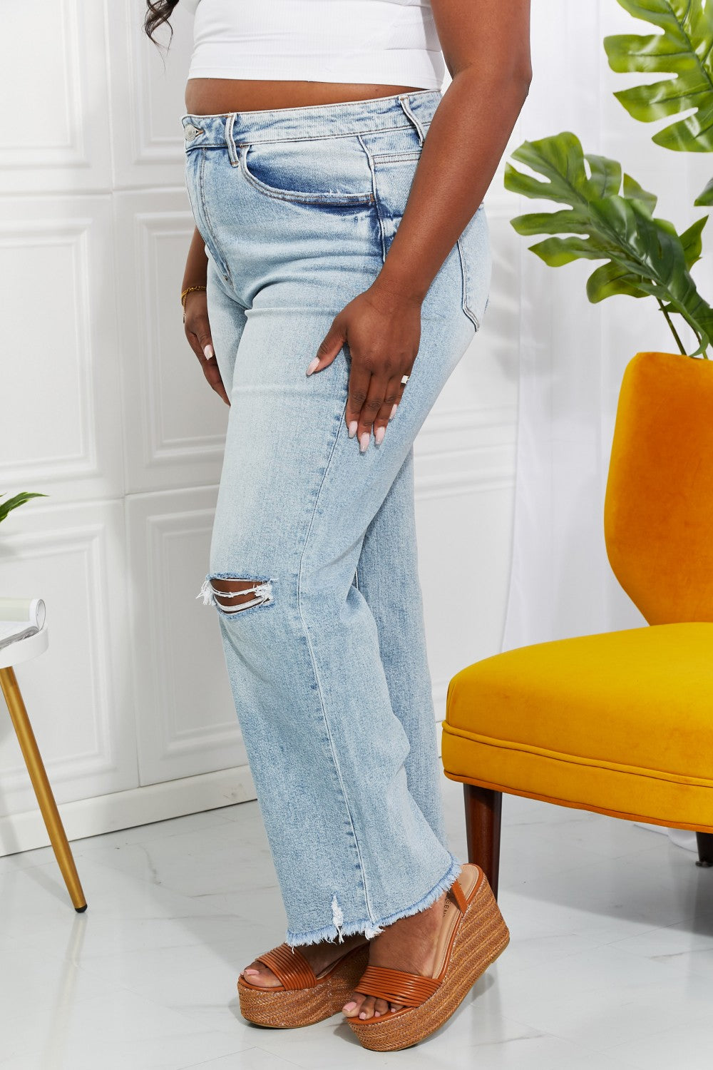 VERVET by Flying Monkey Full Size Allie 90's Dad Jean on Simply Obsessed