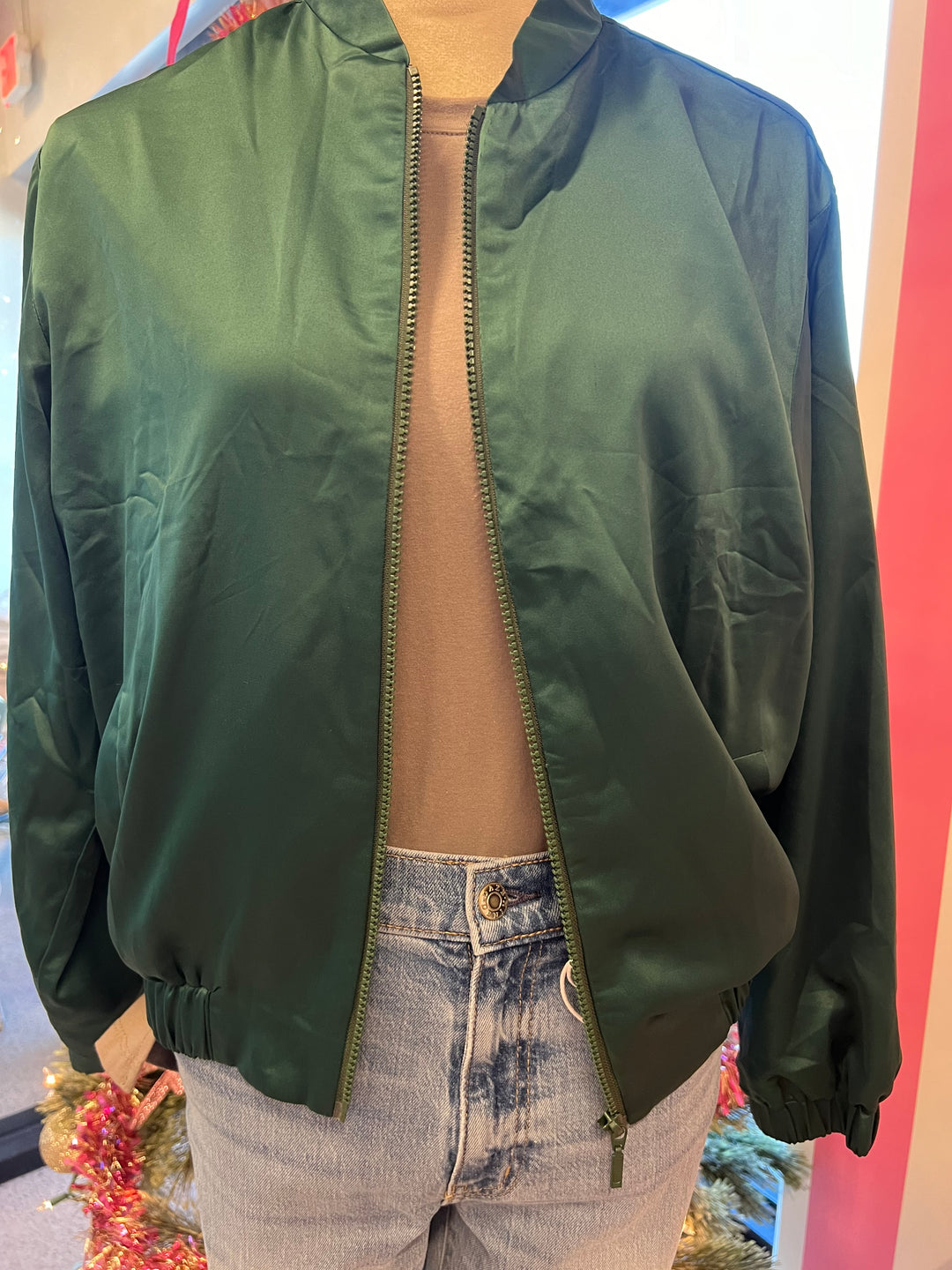 Emerald Green Jacket on Simply Obsessed