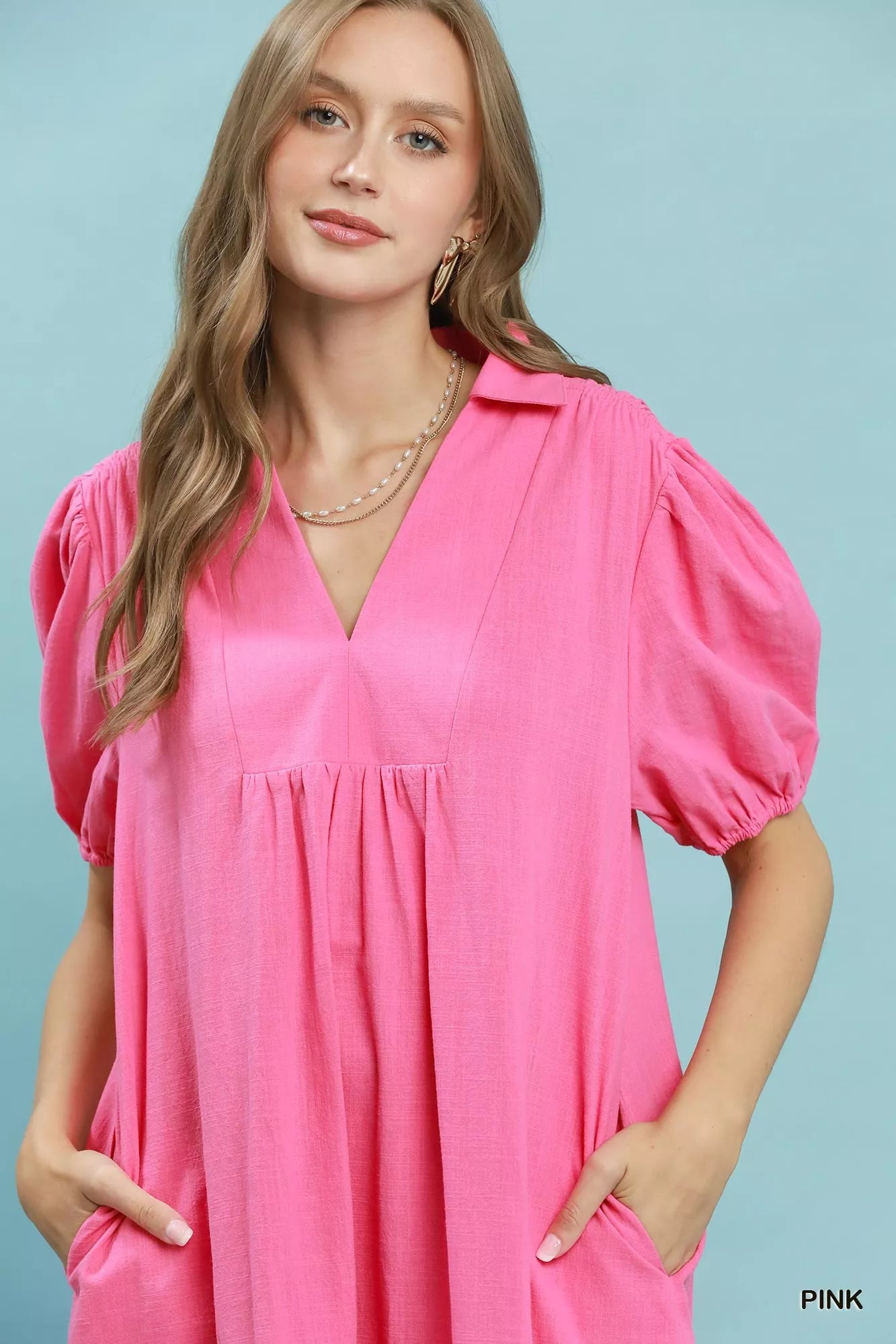 UMGEE Solid Tiered Midi Dress on Simply Obsessed