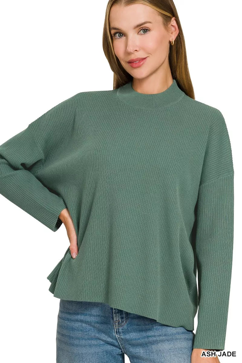 ZENANA Viscose Sweater Top & Pants Set **DOORBUSTER** on Simply Obsessed