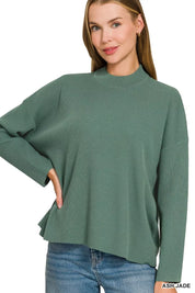 ZENANA Viscose Sweater Top & Pants Set **DOORBUSTER** on Simply Obsessed