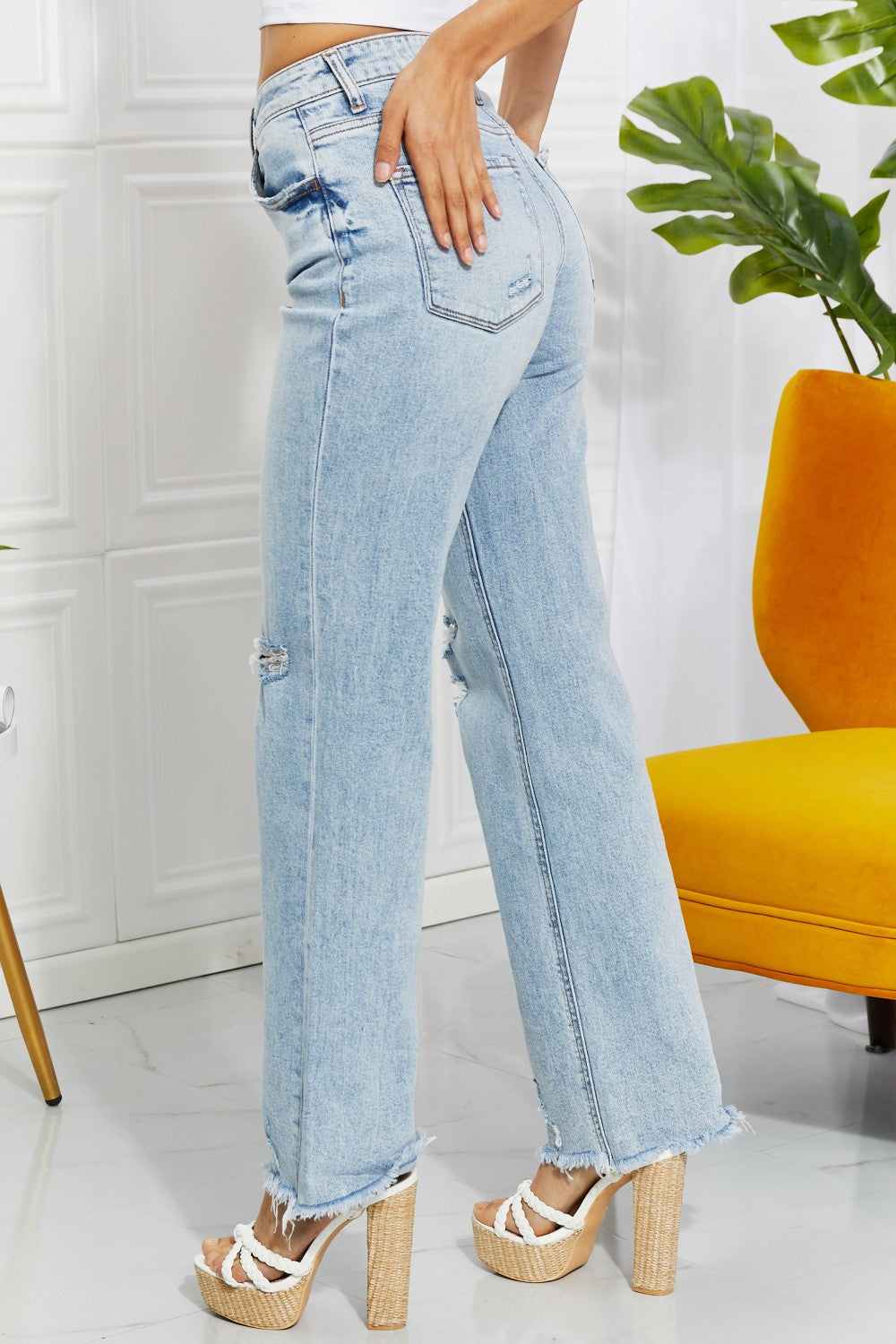 VERVET by Flying Monkey Full Size Allie 90's Dad Jean on Simply Obsessed