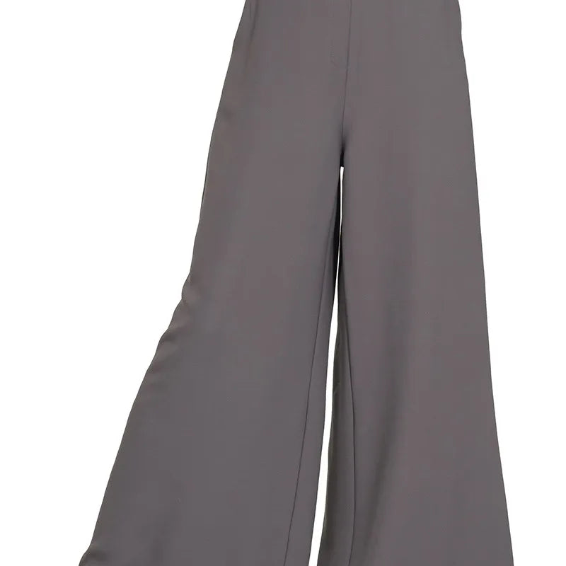 Zenana Relaxed Fit Elastic Waisted Wide Leg Pants on Simply Obsessed
