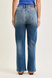 JUDY BLUE Mid Rise 90s Straight Jeans on Simply Obsessed