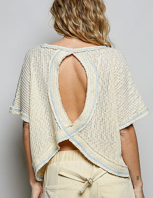 POL Patchwork Flag Top on Simply Obsessed