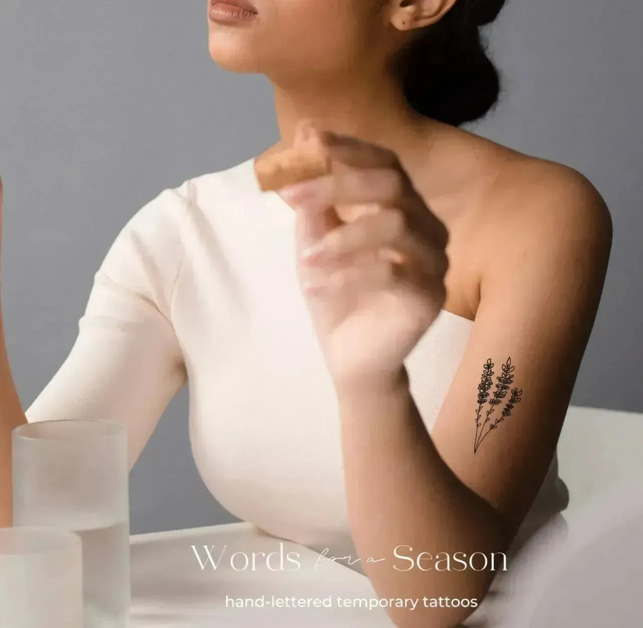 Floral Design Temp Tattoos on Simply Obsessed