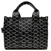 French Inspired Chevron Pattern Tote on Simply Obsessed