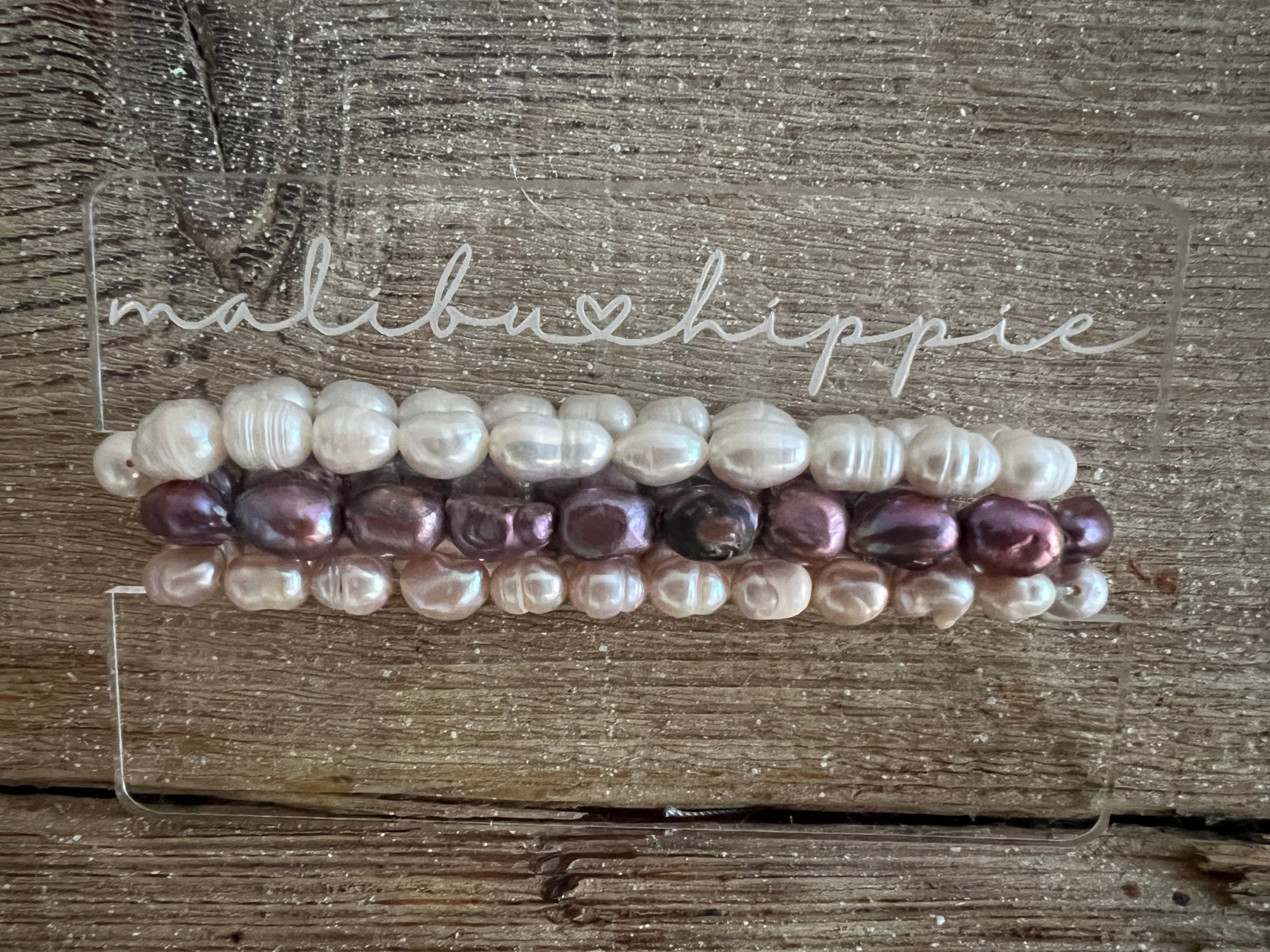 Freshwater Pearl Stack on Simply Obsessed
