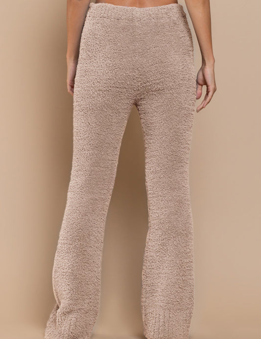 POL Fuzzy Lounge Pants -MOCHA *Vegas Lives on Simply Obsessed