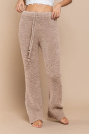 POL Fuzzy Lounge Pants -MOCHA *Vegas Lives on Simply Obsessed