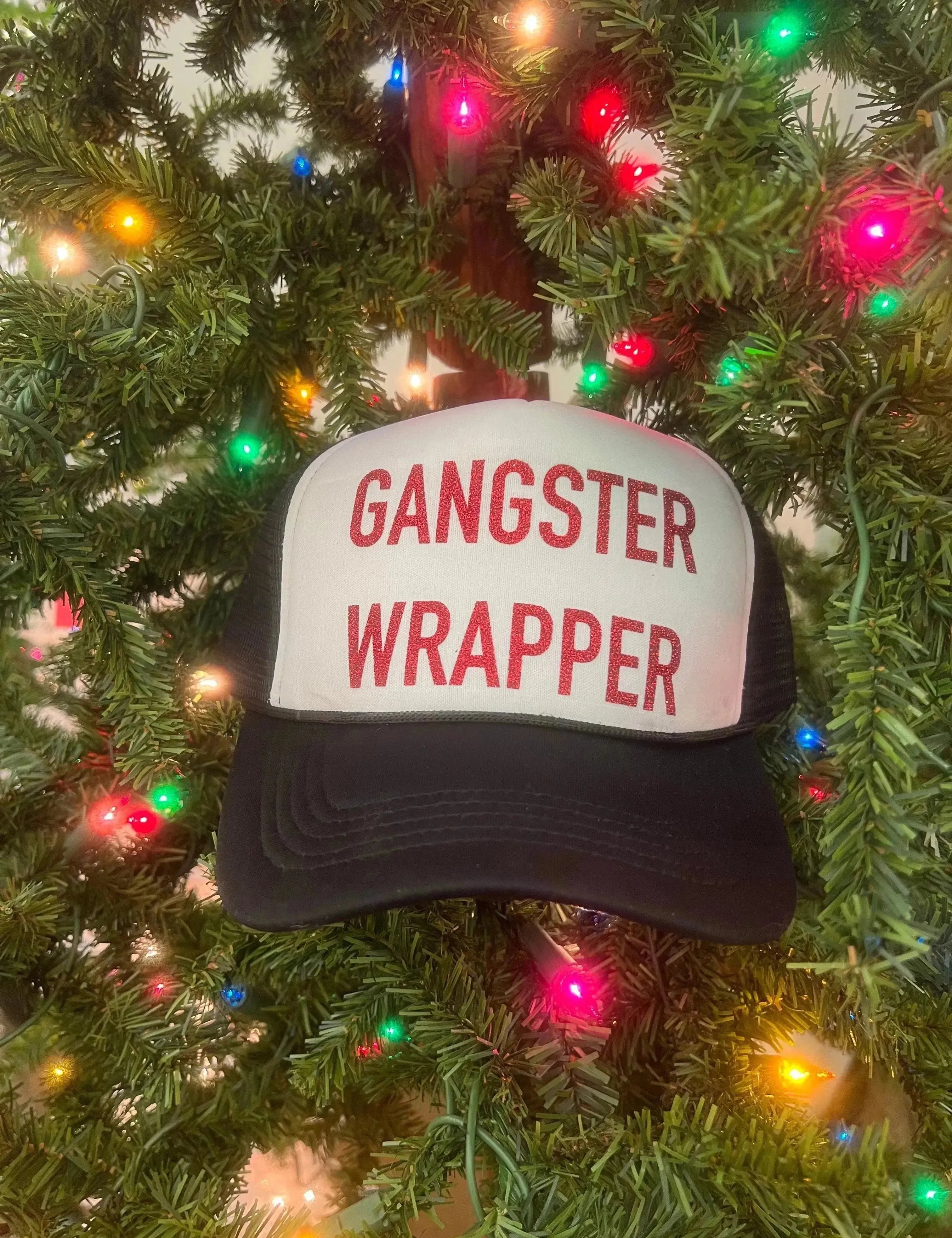Gangster Wrapper Trucker Hat on Simply Obsessed