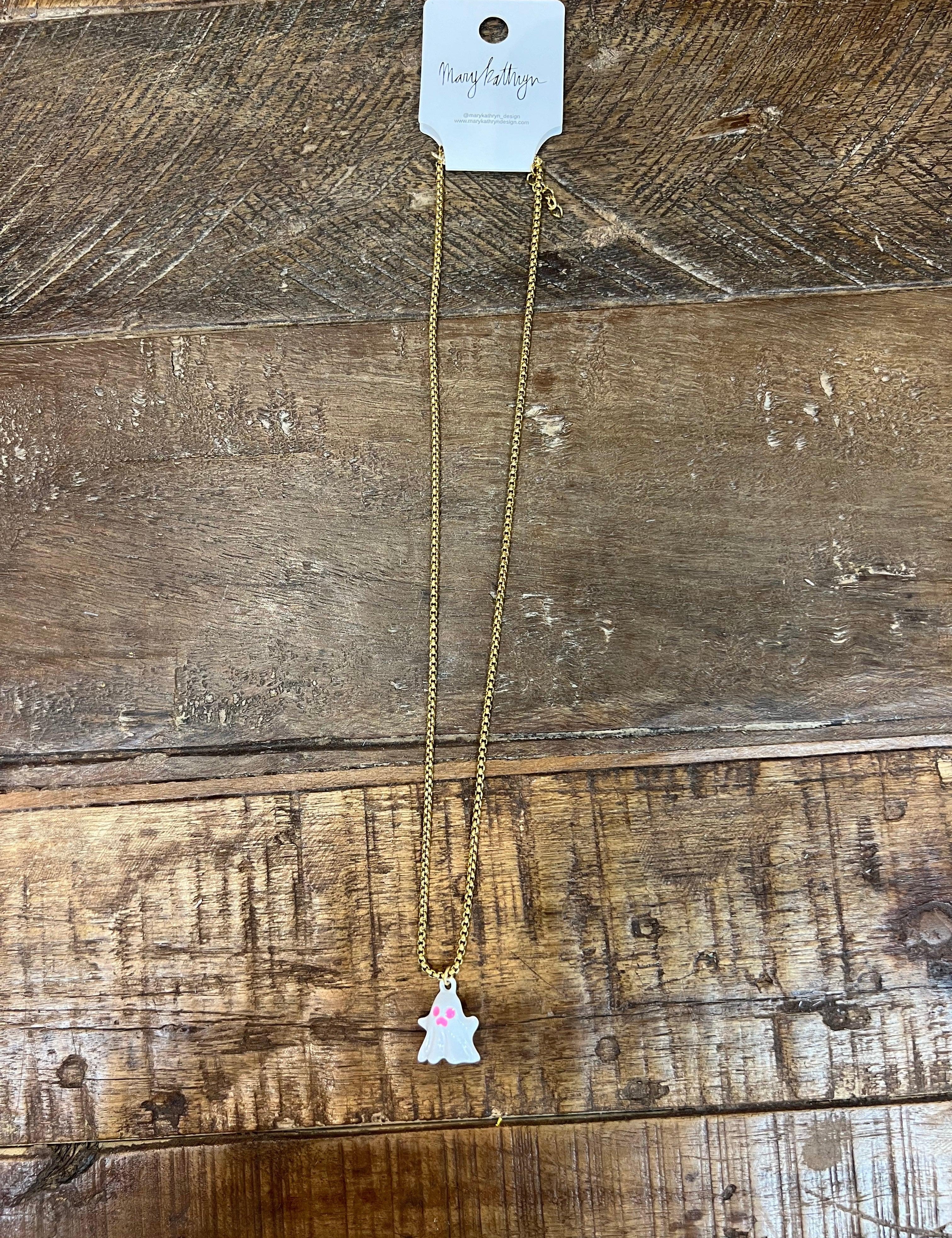 Ghost Necklace on Simply Obsessed