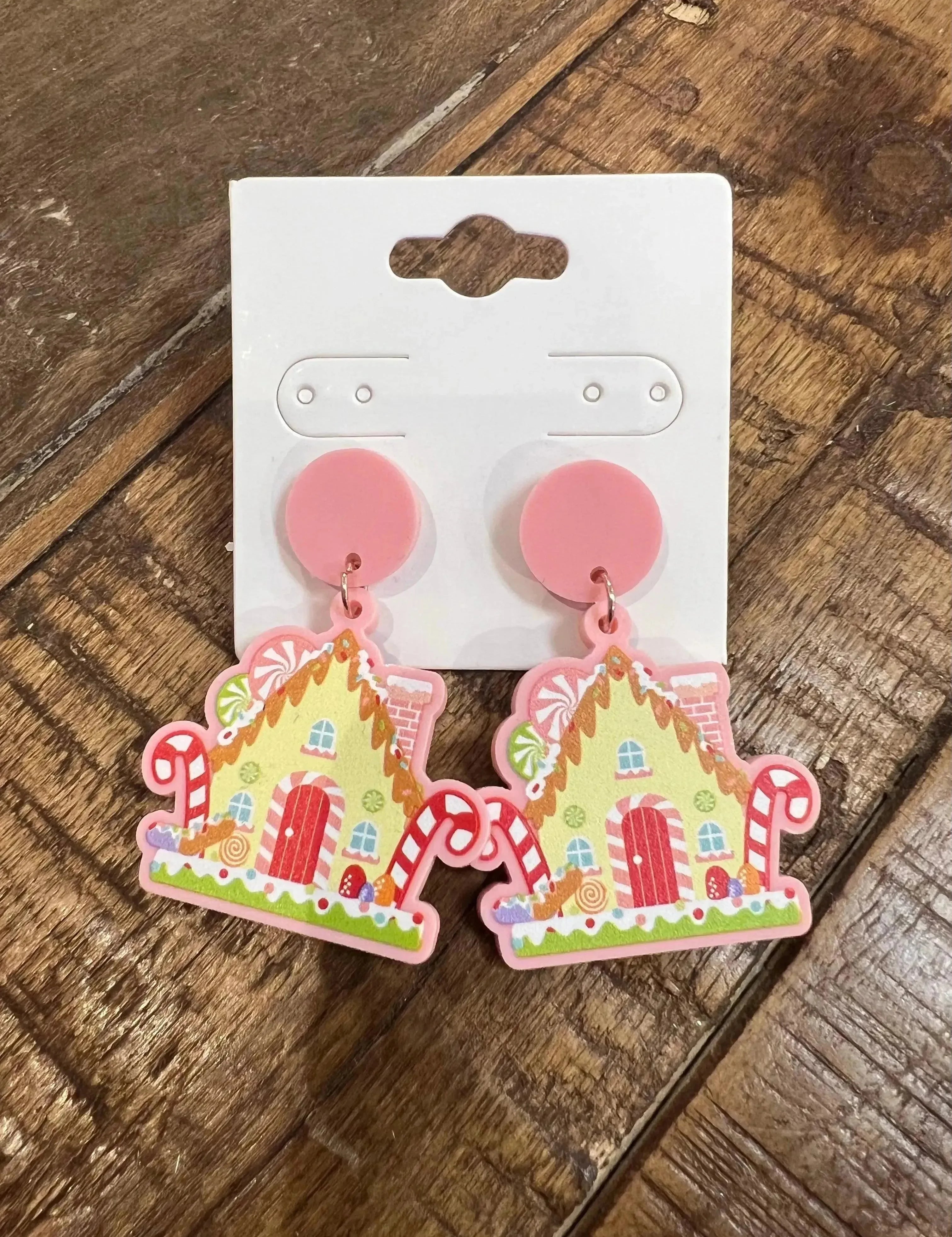 Gingerbread House Earrings on Simply Obsessed