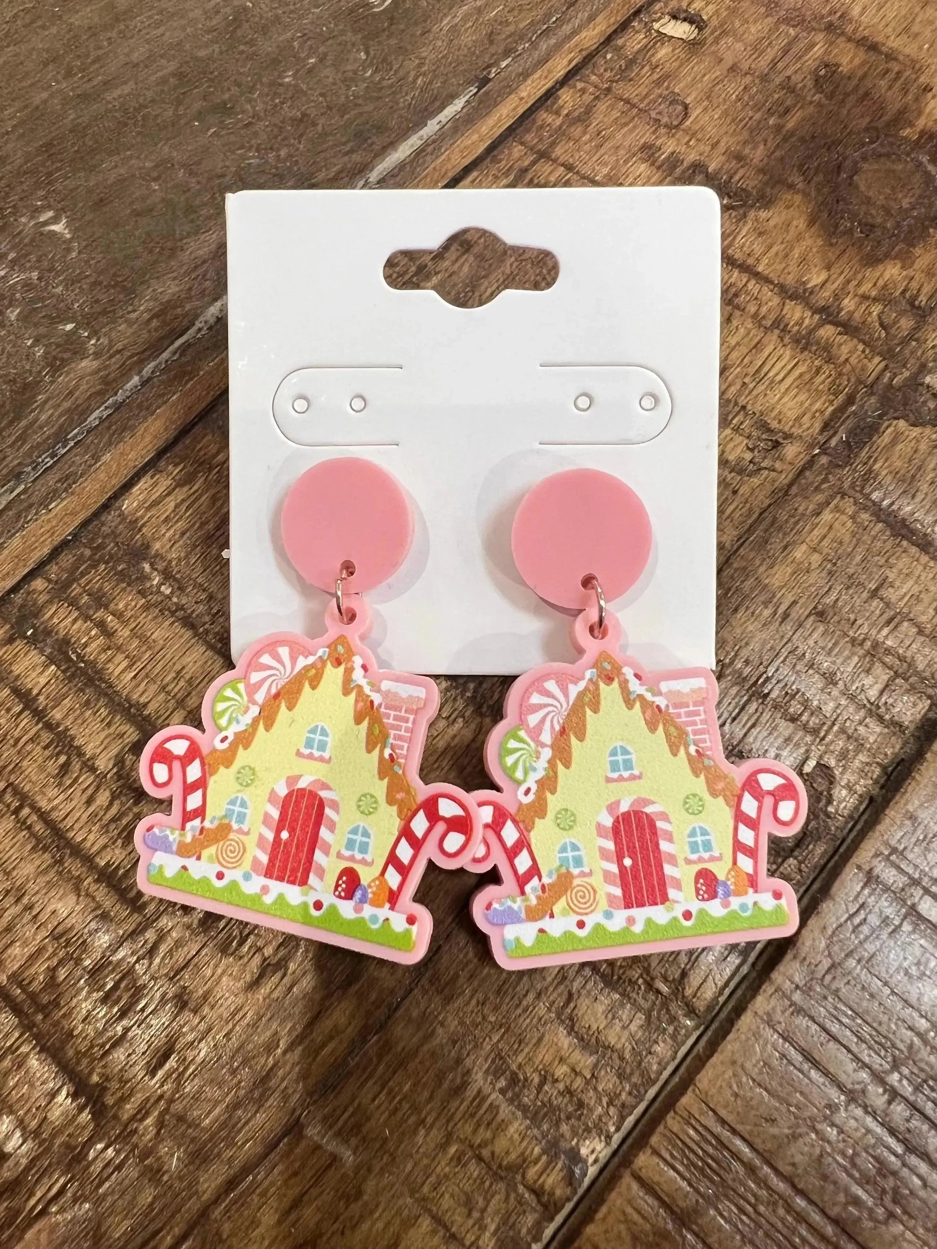 Gingerbread House Earrings on Simply Obsessed