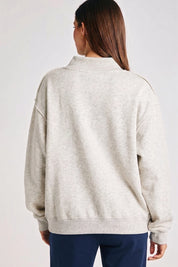 BUCKETLIST God Will Open Doors Mock-neck Sweatshirt on Simply Obsessed
