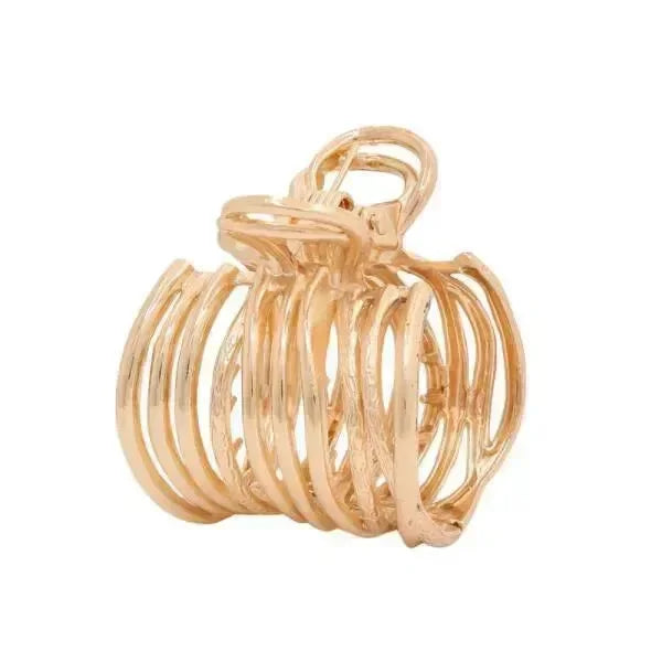 Gold Claw Hair Clip on Simply Obsessed