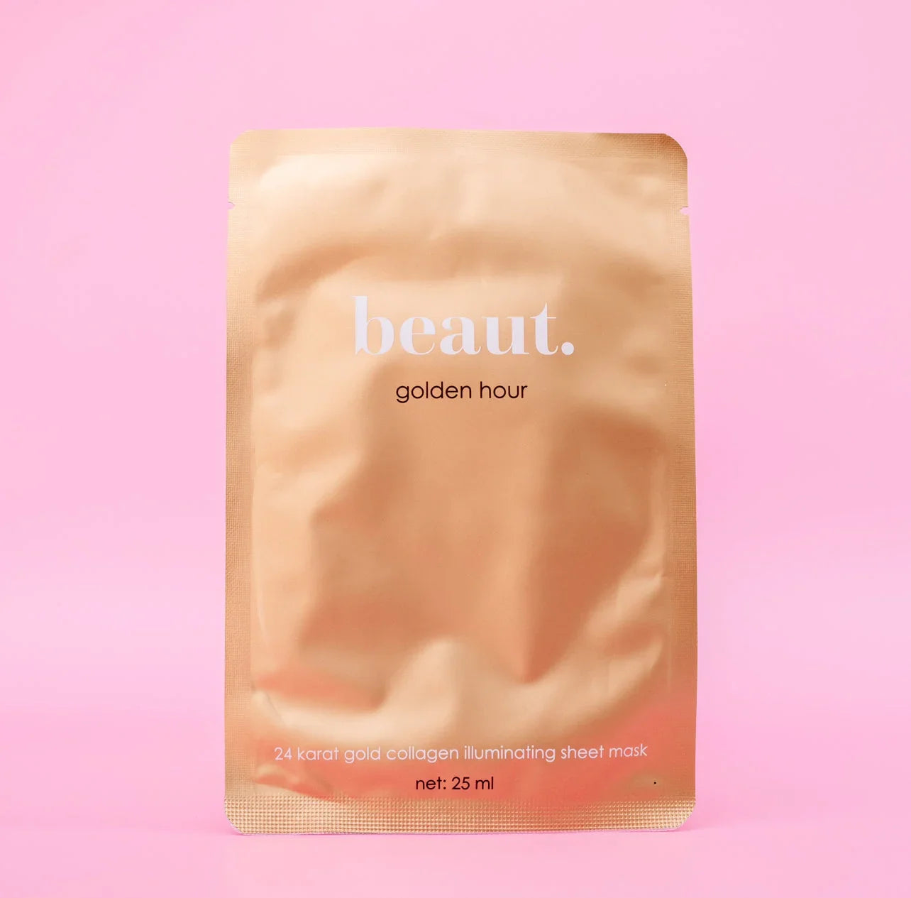 golden hour sheet mask on Simply Obsessed