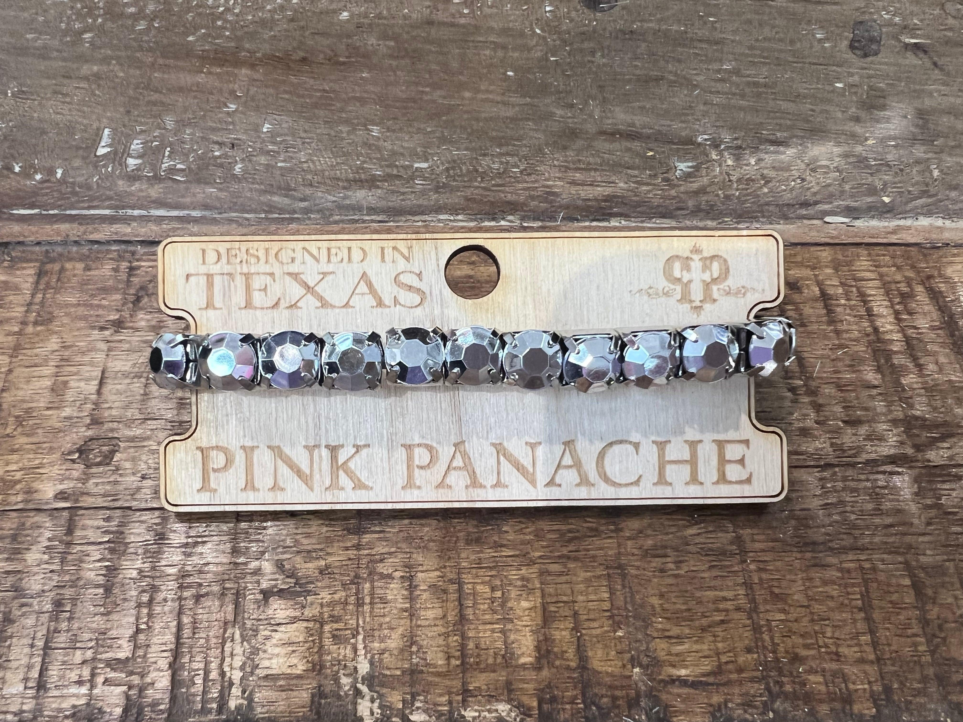 Grey Stone Stretch Bracelet on Simply Obsessed
