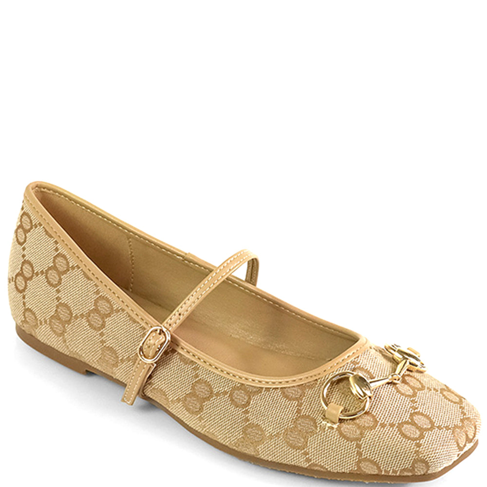 Luxury Monogrammed Ballet Flats on Simply Obsessed