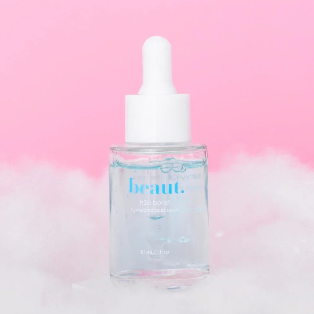 h2o boost hyaluronic acid serum on Simply Obsessed