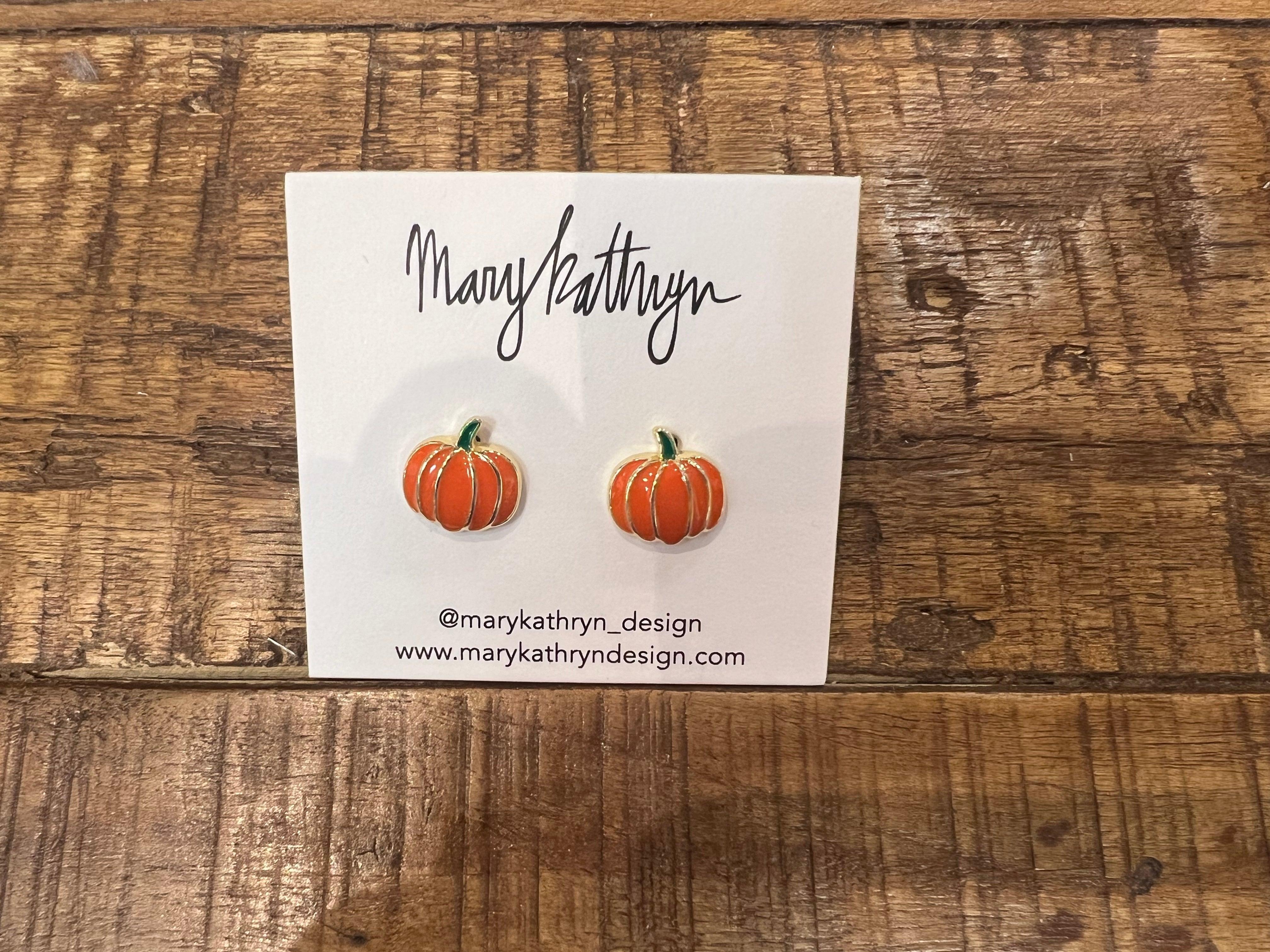 Halloweentown Pumpkin Studs on Simply Obsessed