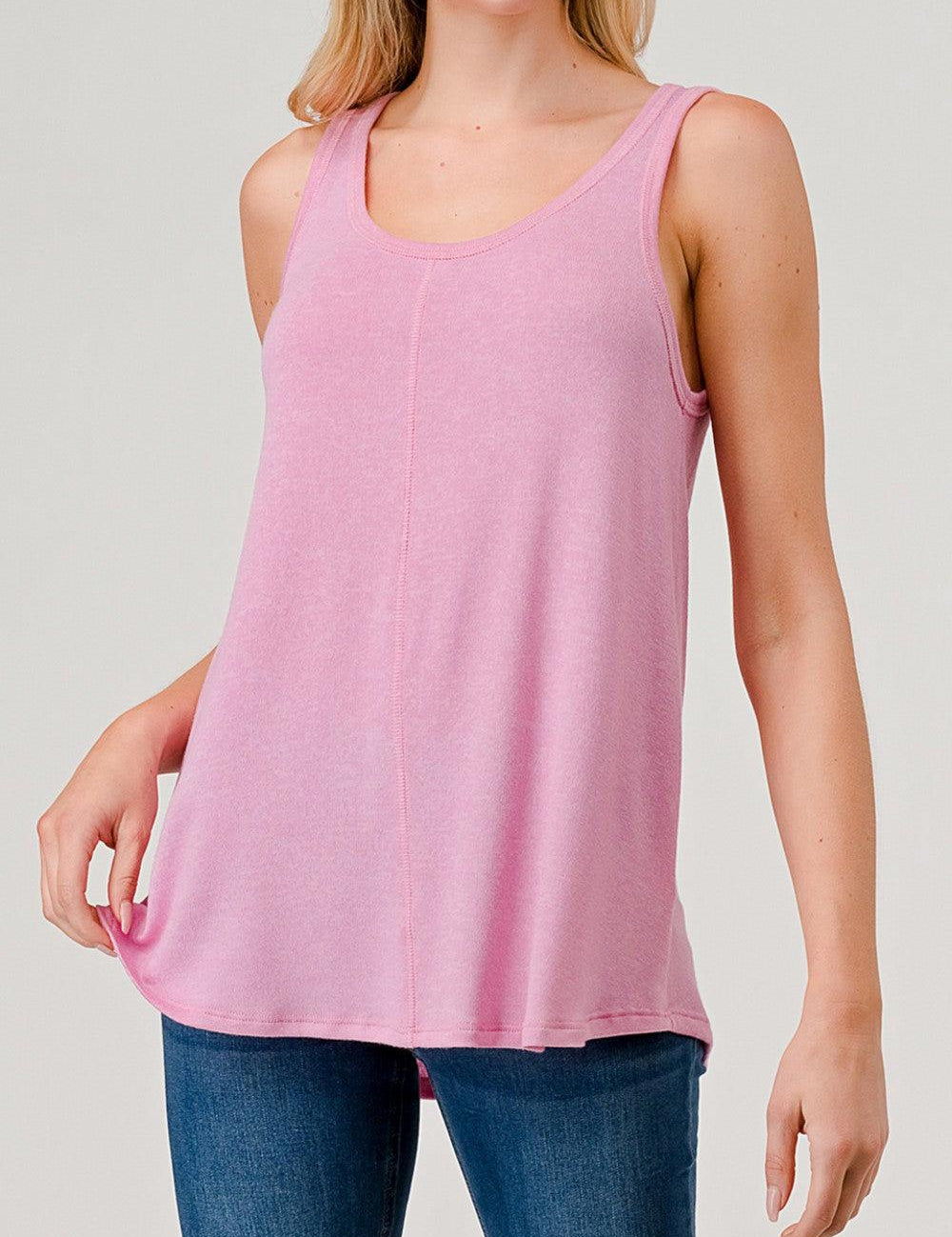 HEIMIOUS Stitch Front Tank Top on Simply Obsessed