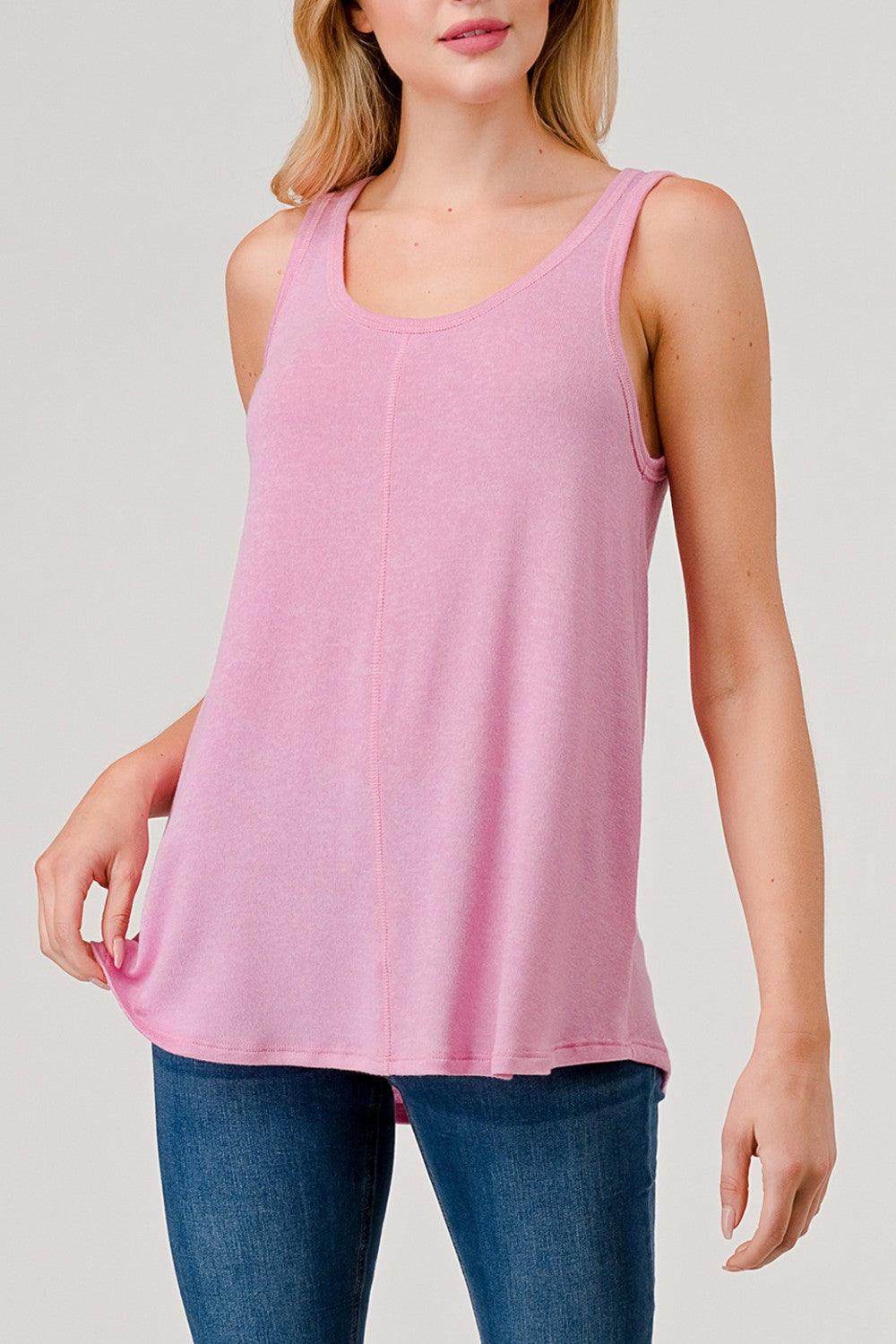 HEIMIOUS Stitch Front Tank Top on Simply Obsessed