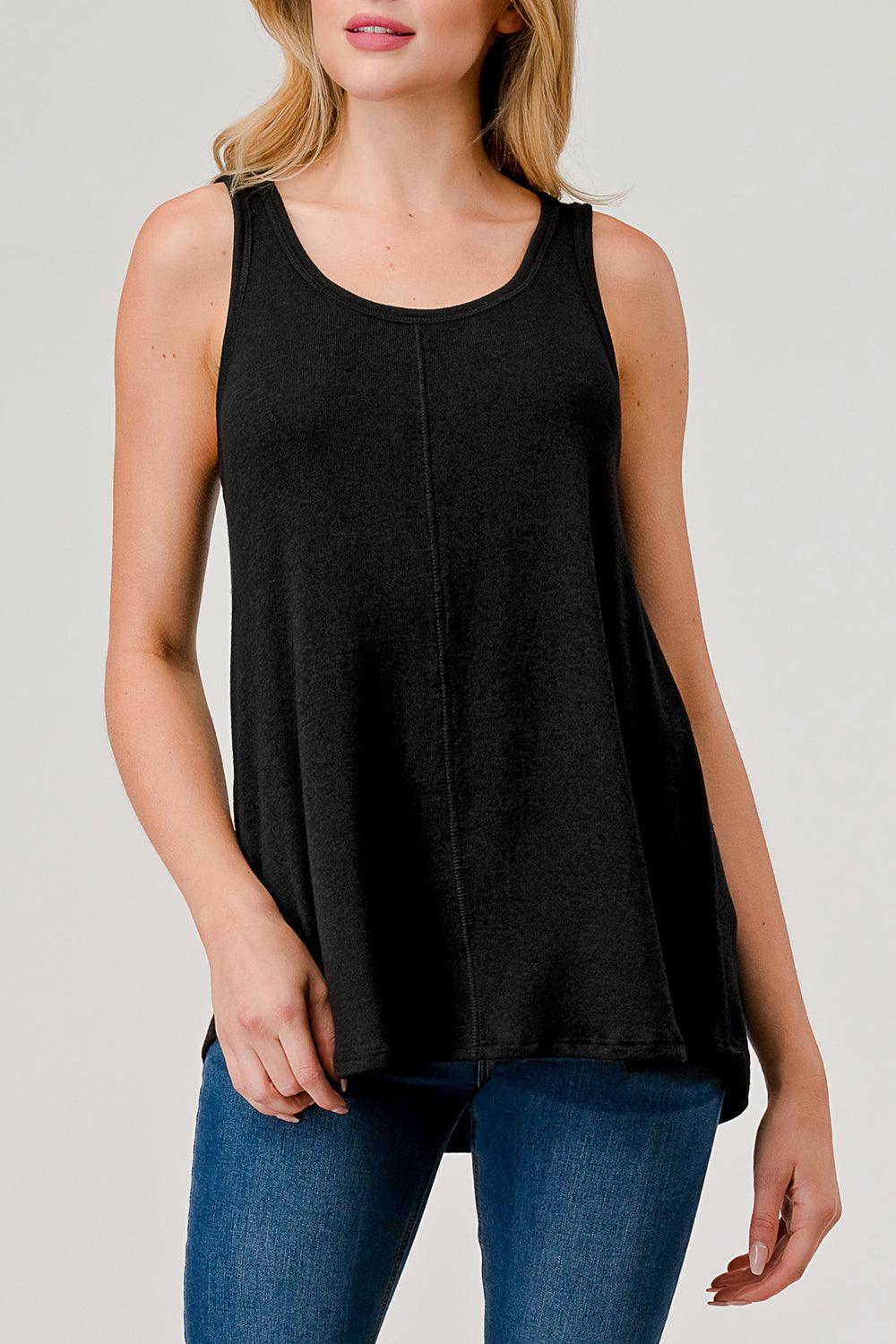 HEIMIOUS Stitch Front Tank Top on Simply Obsessed