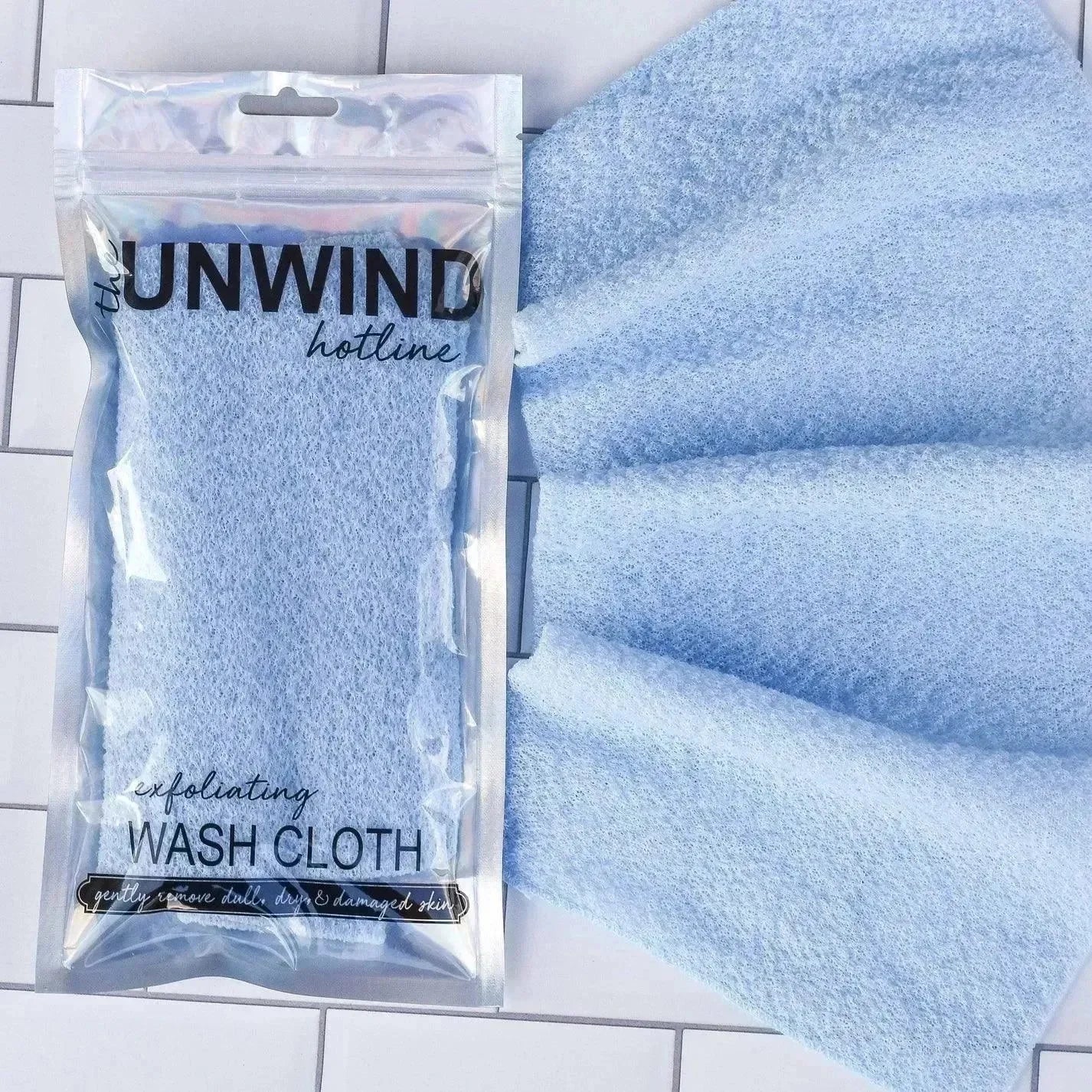 HOTLINE Exfoliating Wash Clothes on Simply Obsessed