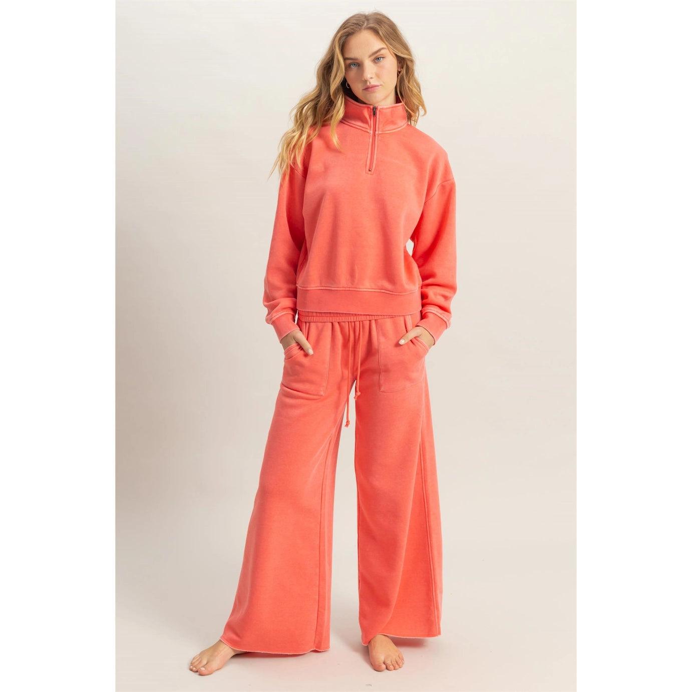 HYFVE High Rise Wide Leg Drawstring Pants on Simply Obsessed