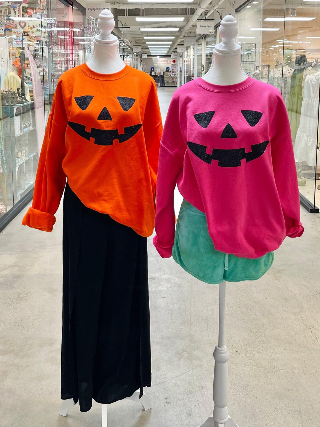 Jack-O-Lantern Sweatshirt by Malibu Hippie on Synergy Marketplace