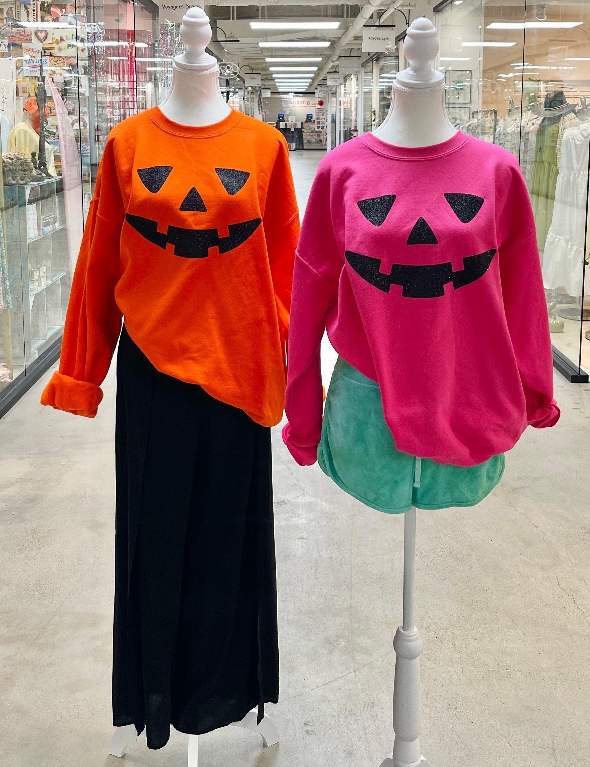 Jack-O-Lantern Sweatshirt on Simply Obsessed