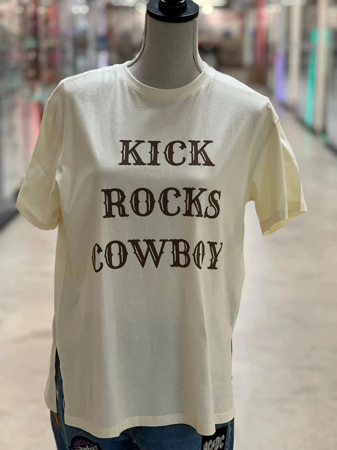 Kick Rocks Cowboy Graphic Tee on Simply Obsessed