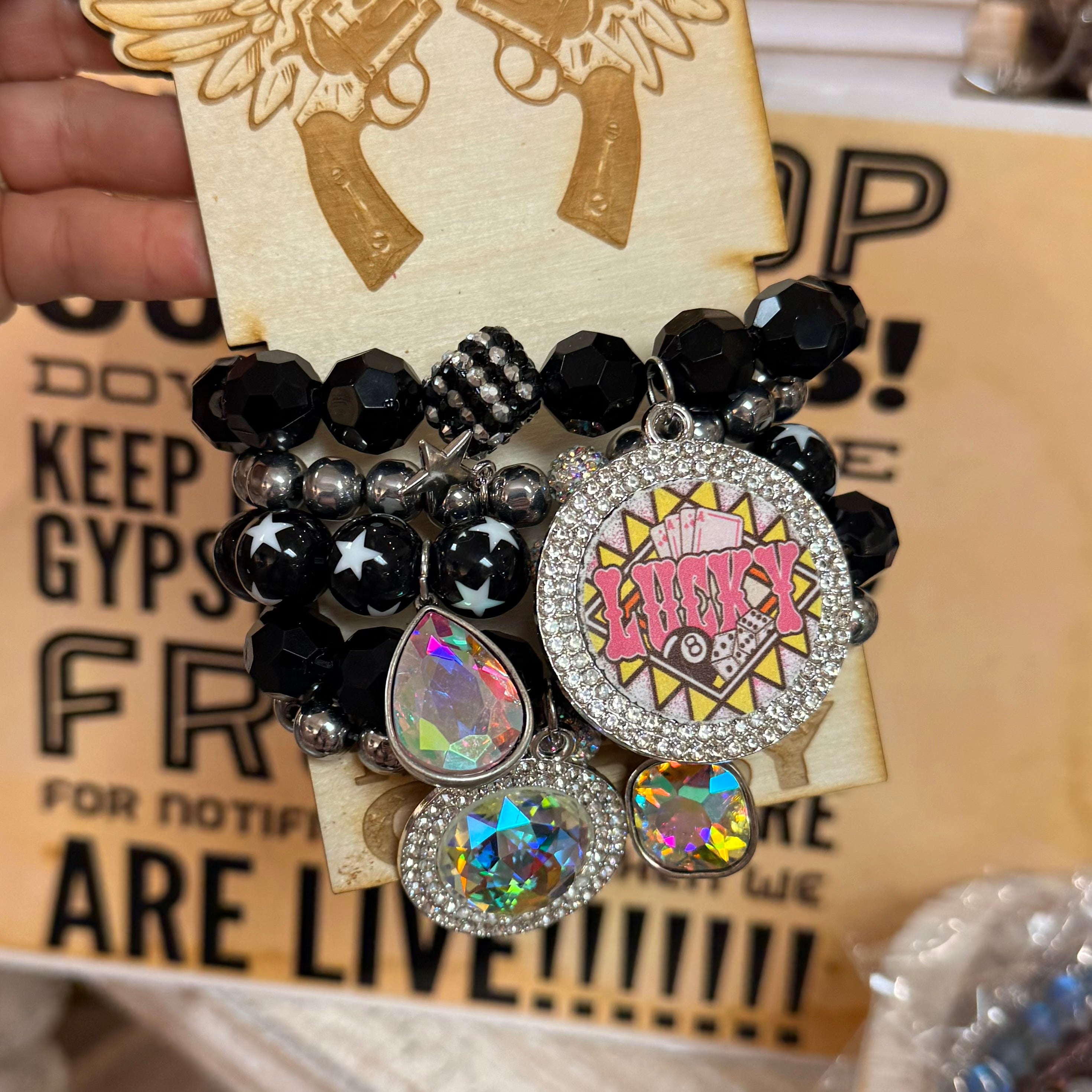 KIG Black Lucky Stack on Simply Obsessed