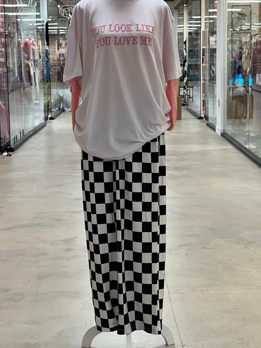 KIG Checkered Casual Pants on Simply Obsessed