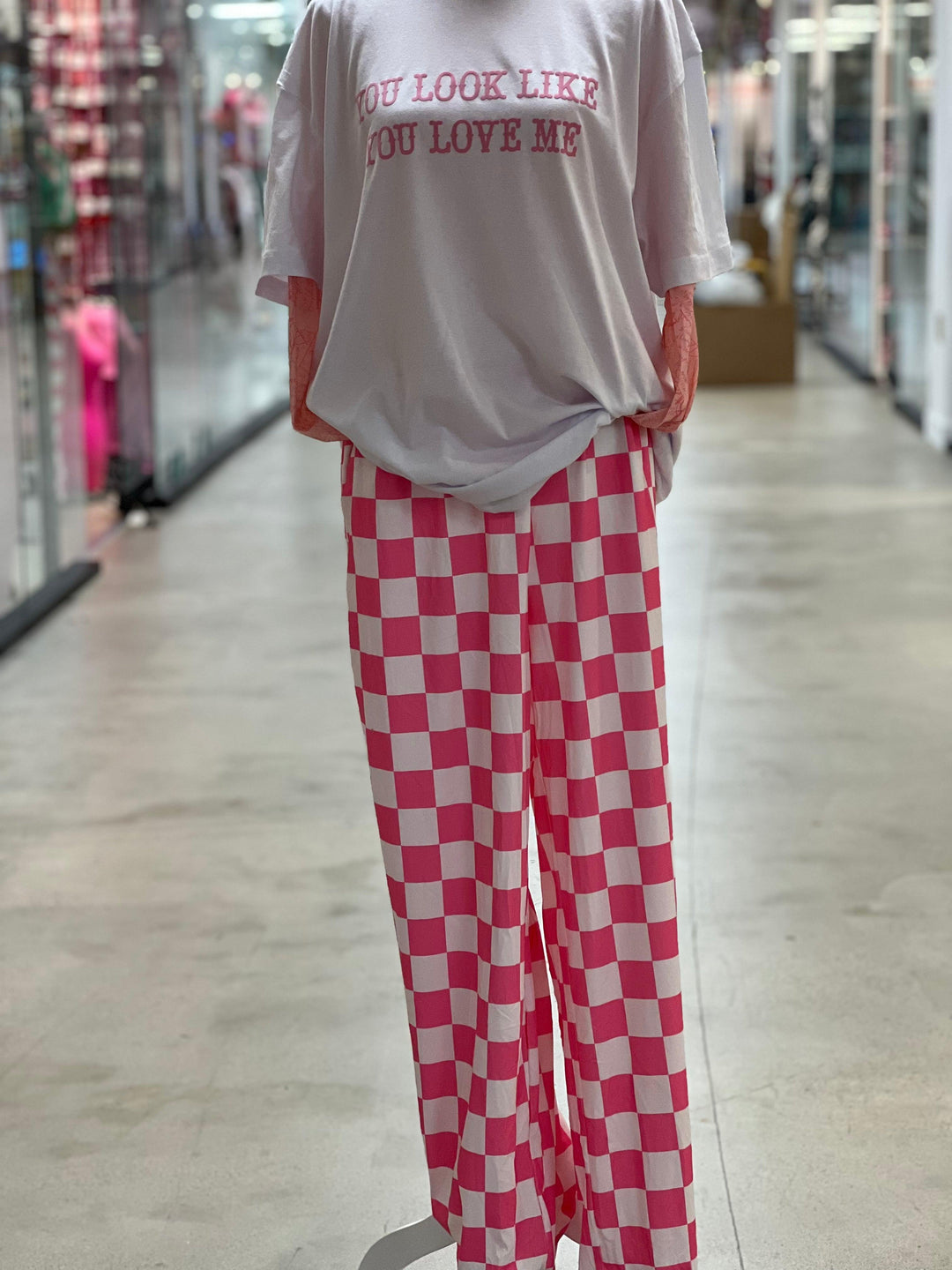 KIG Checkered Casual Pants on Simply Obsessed