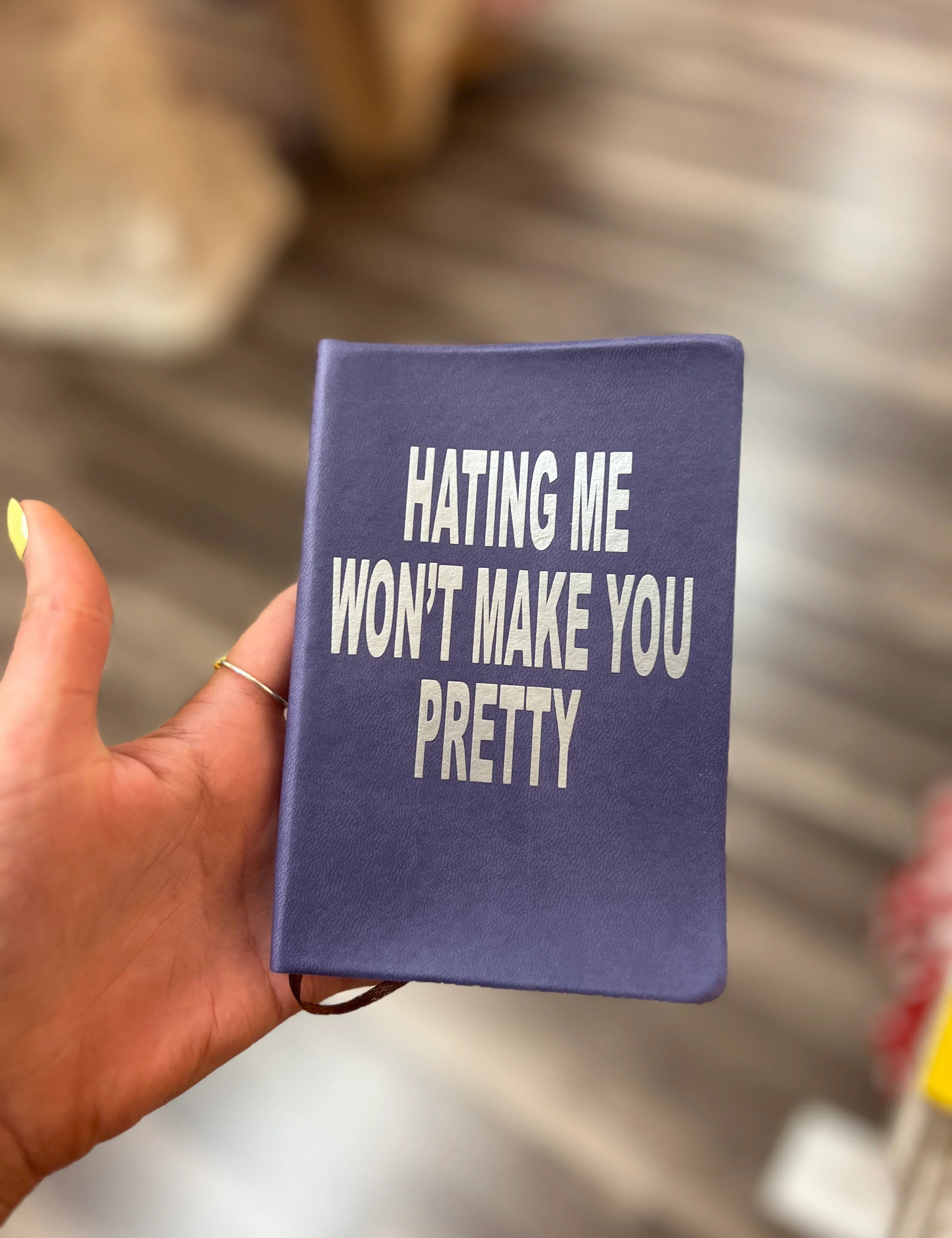 KIG Hating Me Won’t Make You Pretty Notebook on Simply Obsessed