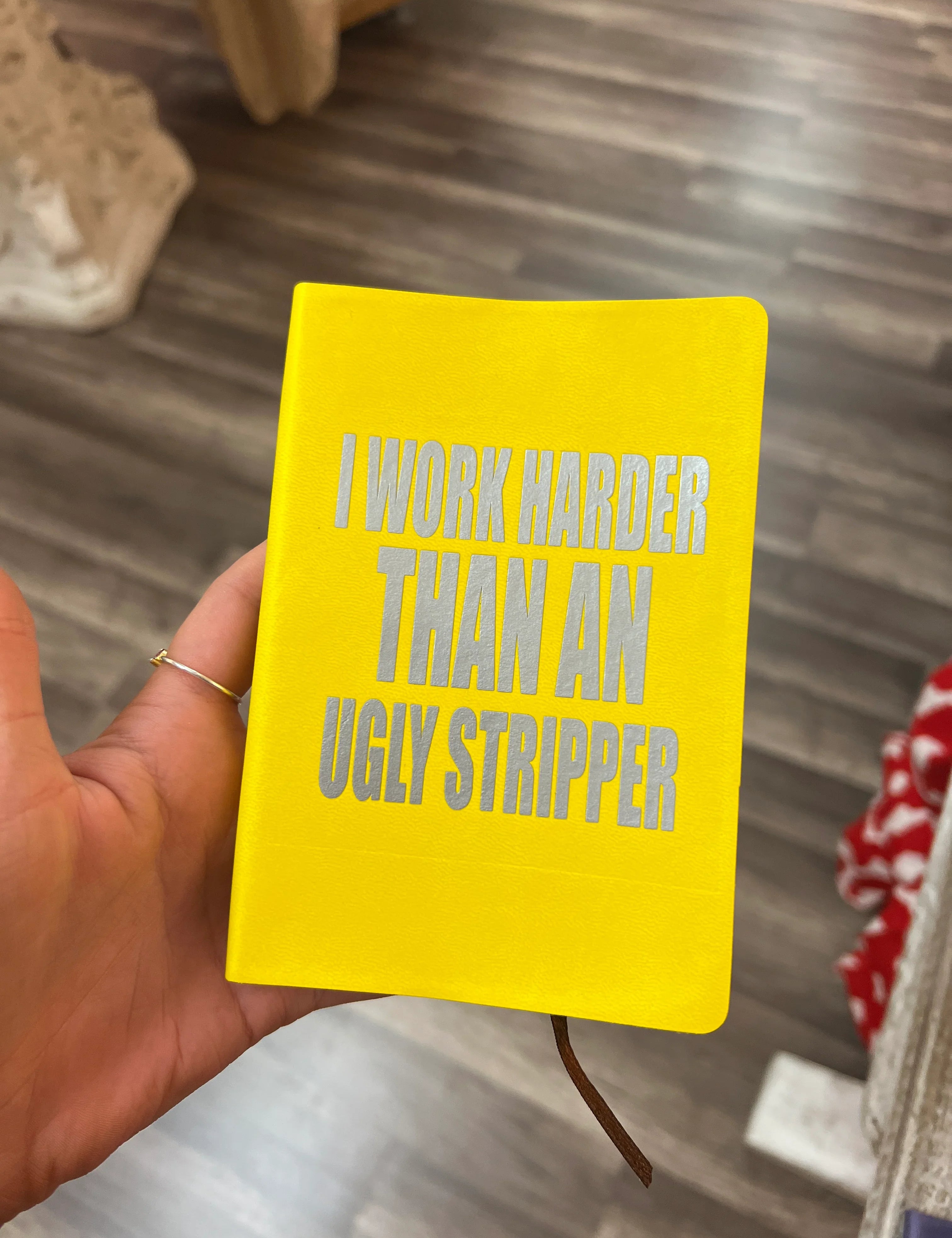 KIG I Work Hard Notebook on Simply Obsessed