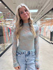 KIG Lace Floral Mesh on Simply Obsessed