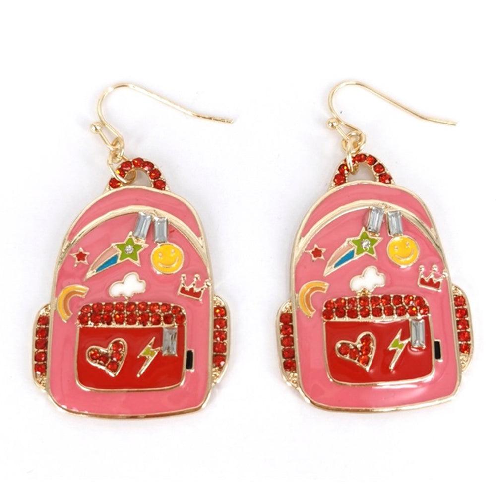 LA Finds Backpack Earrings on Simply Obsessed