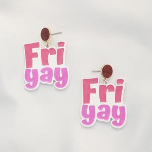 LA Finds Fri-Yay Earrings on Simply Obsessed