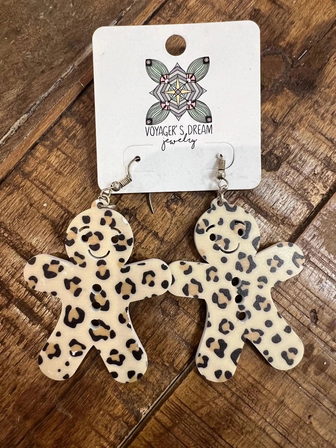 Leopard Gingerbread Earrings on Simply Obsessed