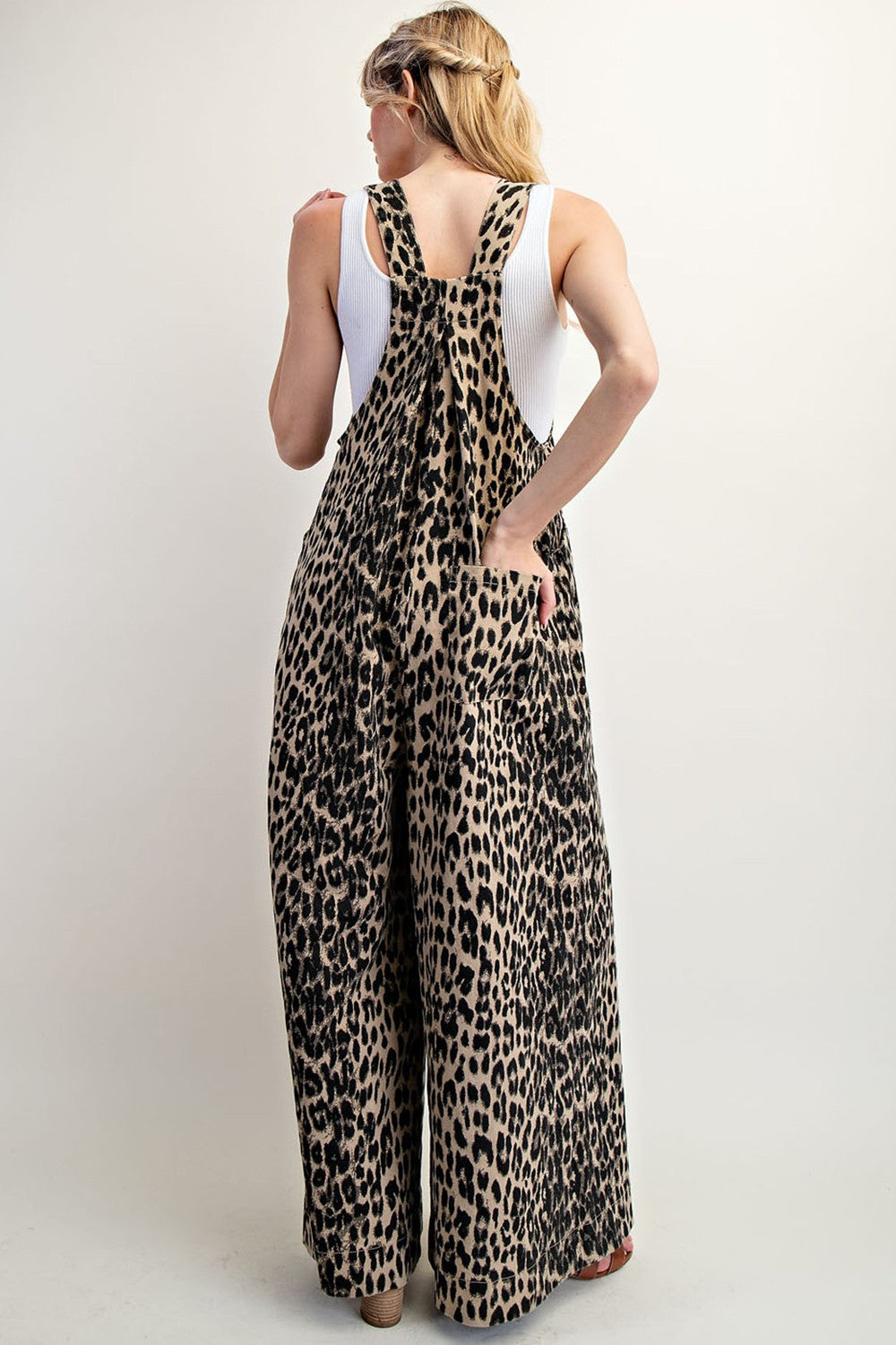 EESOME Leopard Wide Leg Jumpsuit * Vegas Lives* (Copy) on Simply Obsessed