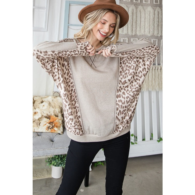 OLI + HALI LEOPARD DETAIL PULLOVER ***BEACH LIVE*** on Simply Obsessed