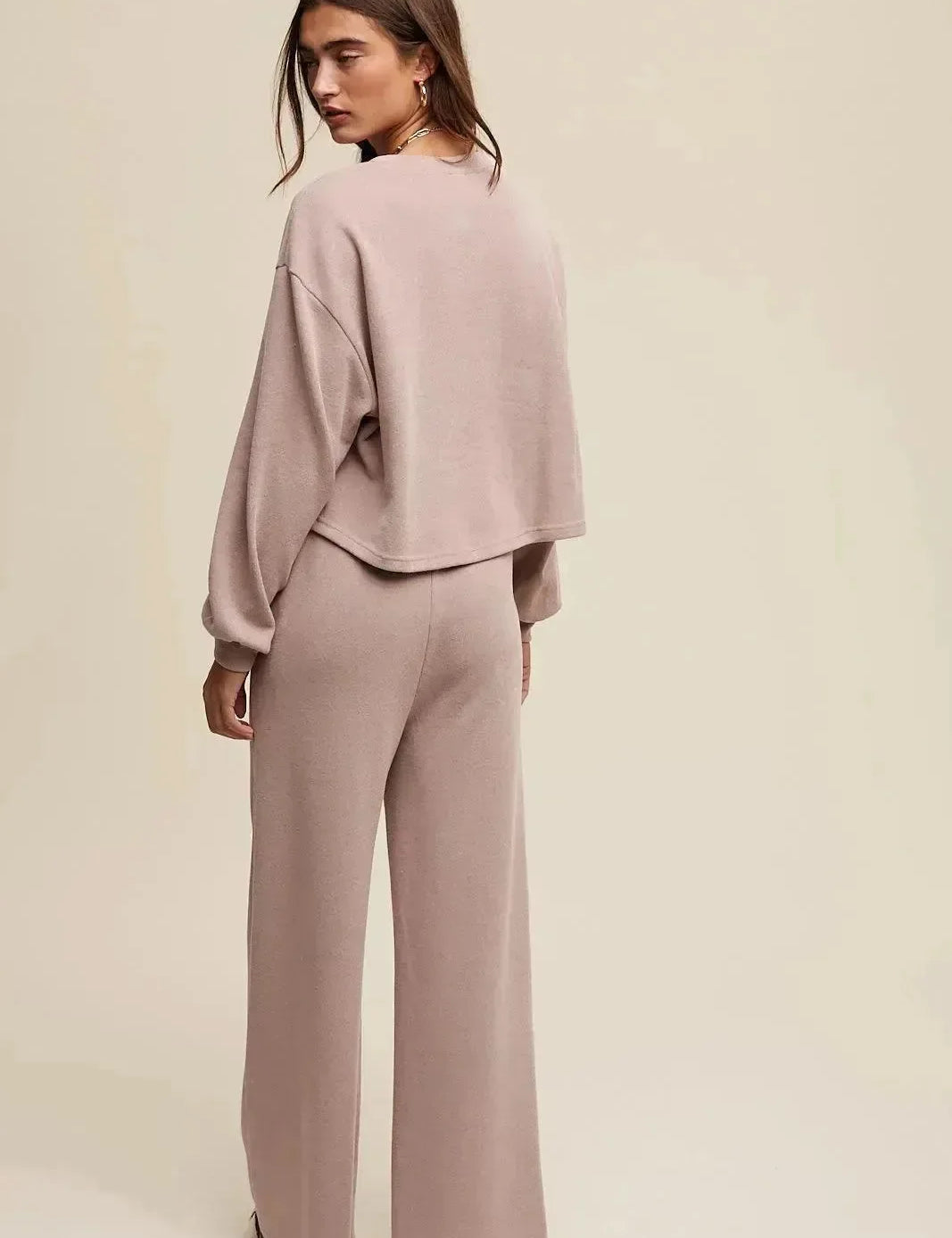 LISTICLE Knit Sweat Top & Pant Athleisure Lounge Sets on Simply Obsessed